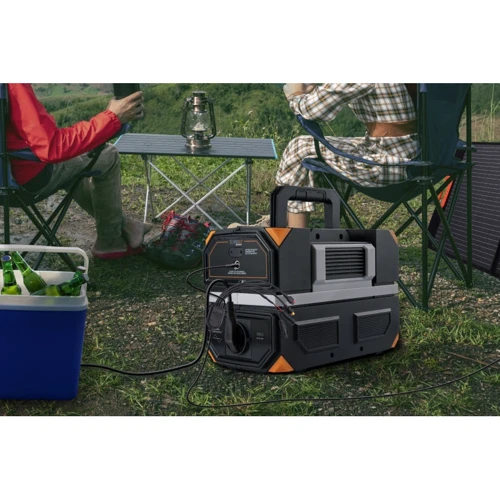 Зарядная станция TECHNAXX 315Wh 300W Powerstation (TX-201): Особенности модели Маленькие, Чистая синусоида, Светильник, Дисплей