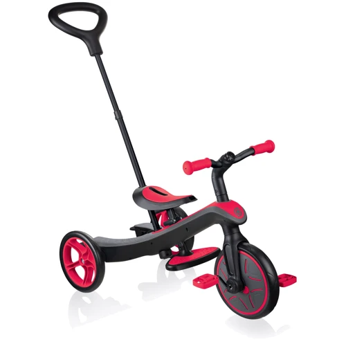 Велосипед Globber Explorer Trike 4в1 красный (632-102-3): Диаметр колес, дюймов 9.8