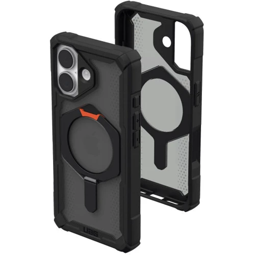 Чехол для iPhone Urban Armor Gear UAG Plasma XTE MagSafe Black/Pop Orange (114526114097) for iPhone 17