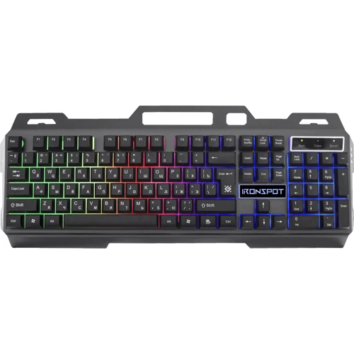 Клавиатура Defender IronSpot GK-320L USB Black (45320)