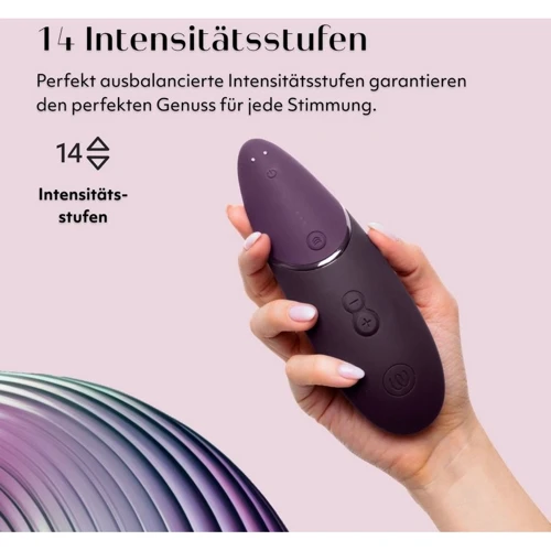 Вакуумный клиторальный стимулятор Womanizer Next Dark Purple
