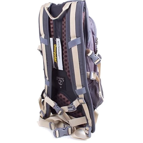 Мужской рюкзак Onepolar серый (W1520-grey): Застежка Молния