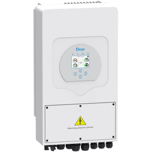 Гибридный солнечный инвертор (hybrid) Deye SUN-6k-SG03LP1-EU WiFi, 48V, 6kW, 1 фаза