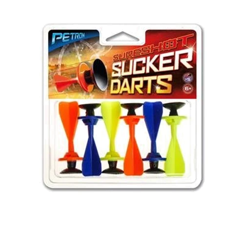 

Игрушечное оружие Petron, Серия SuperShot 'Дротики с присоской' 6 шт. (162/7)