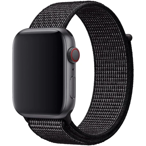 Аксесуар для Watch Apple Sport Loop Black Regular (MX812) для Apple Watch 42/44/45mm UA