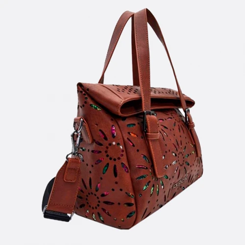 Сумка жіноча Desigual коричнева (22WAXPAL): Країна виробник Китай