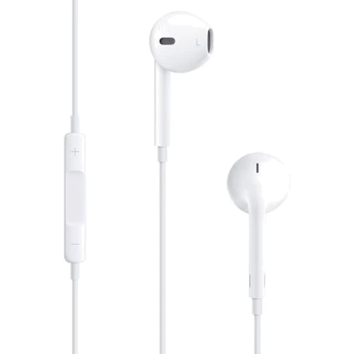 Наушники Проводная гарнитура Apple EarPods with Remote and Mic (MD827) Jack 3.5 (Plastic Box) for iPhone: Тип крепления без креплений