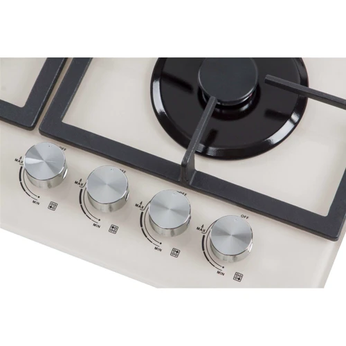 Варочная поверхность газовая Ventolux HG C7G CEST (IVORY): Размеры для встраивания (ШxГ) 55x47.5 см