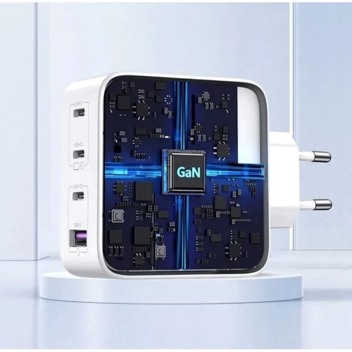 Зарядний пристрій Ugreen Wall Charger USB+3xUSB-C CD226 GaN 100W White (15337): Тип сетевое