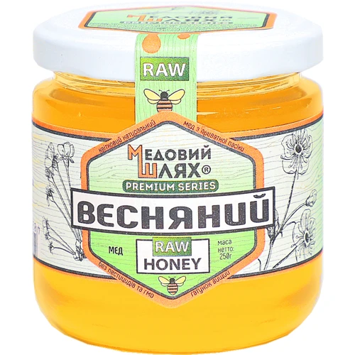 Мед Медовий Шлях Весенний 250 г (4820013334659) фото 3