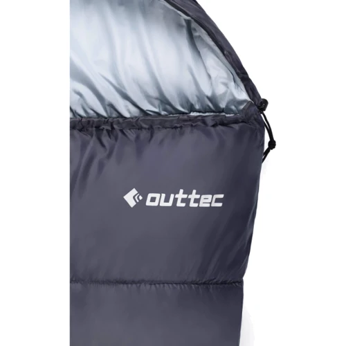 Спальний мішок Outtec Mummy кокон синій (5907766665946): Верхня температура комфорту + 15 ° С