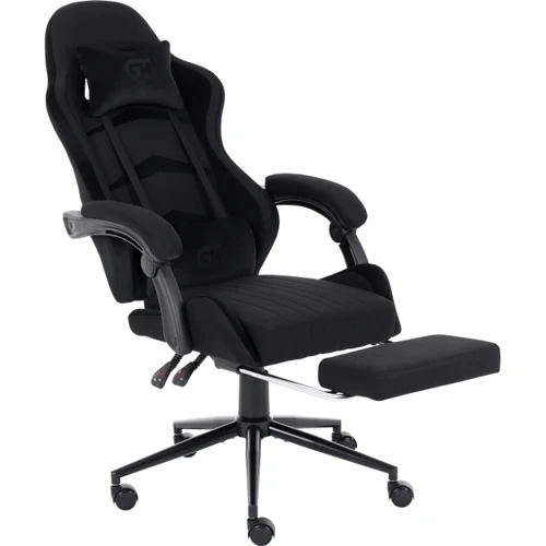 Кресло игровое GT Racer X-2324 Fabric Black Suede фото 5