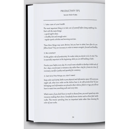 Дневник BeriDari Productivity Journal English (38892) фото 8