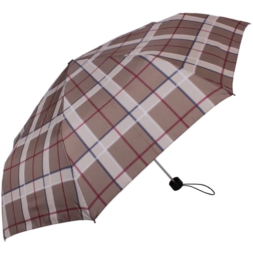 Парасолька жіночий механічний Happy Rain бежевий (U42659-7): Тип ручки пряма