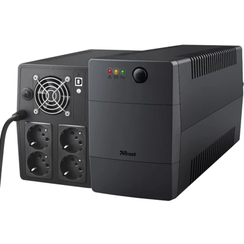 Trust UPS Paxxon 1000VA UPS 4 Outlets (23504_TRUST): Особливості З дисплеєм