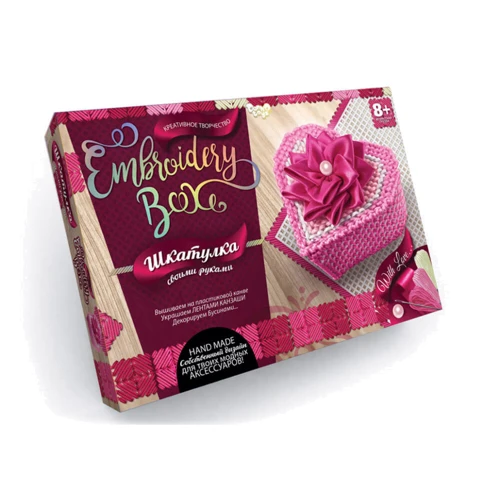 Комплект креативного творчества Шкатулка. Embroidery Box (6592DT)