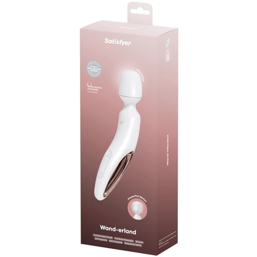 Вибромассажер Satisfyer Wand-erland (White/Rosegold)