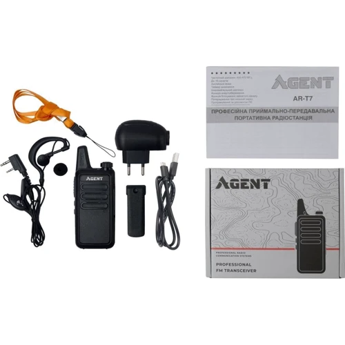 Портативная рация Agent AR-T7 Service Staff Black (AR-T7_Service_Staff_Black): Тип рация цифровая