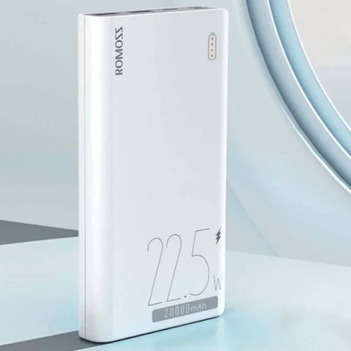 Внешний аккумулятор Romoss Power Bank 20000mAh SENSE6F 22.5W White (PPH80-611-1133H): Сила тока на выходе, A 3