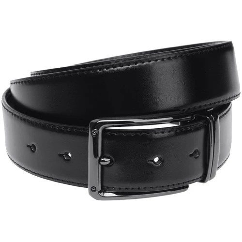 Чоловічий ремінь Borsa Leather чорний (v1n060-1)