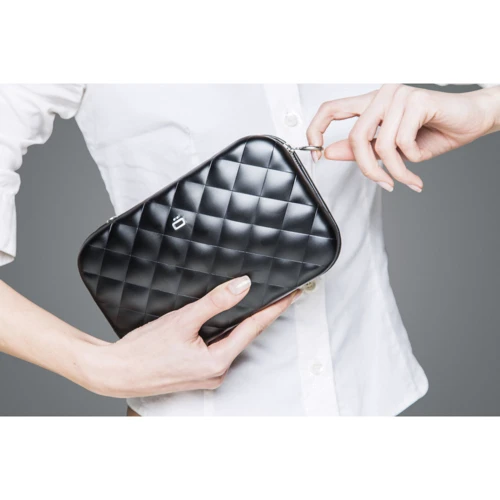 Женский клатч Ogon Designs Quilted ledy bag черный (QLB_Black): Страна производитель Китай