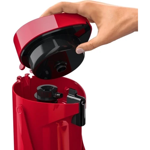 Термос Tefal Ponza Pump 1.9 л красный (K3140314): Пробка с помпой