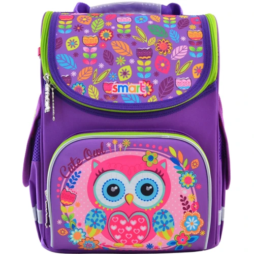 Рюкзак школьный Smart каркасный Smart PG-11 Little Owl: Возрастная группа от 6 до 10 лет