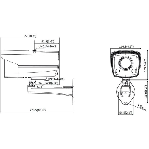 IP-камера відеоспостереження Hikvision DS-2CD2T27G3E-L (4 мм): Виробник Hikvision