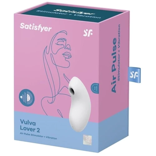 Вакуумный вибратор Satisfyer Vulva Lover 2 White