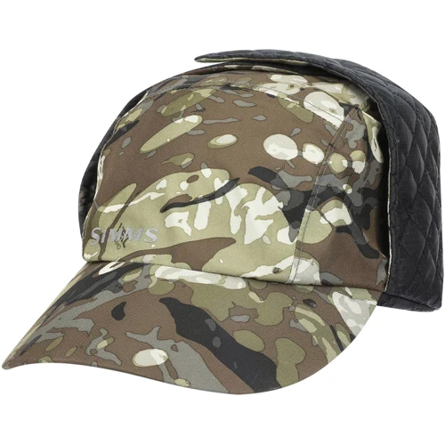 Мужская кепка Simms Gore ExStream Cap Riparian Camo хаки (13097-907-00)