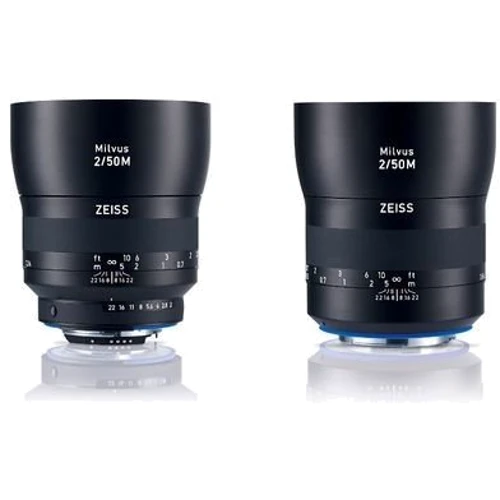 Объектив для фотоаппарата ZEISS Milvus 2.0/50M ZF.2 (Nikon): Диафрагма при мин./макс. фокусном расстоянии f/2.0