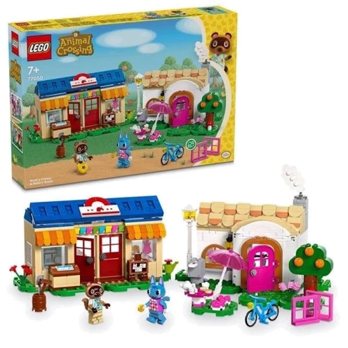 Конструктор LEGO Animal Crossing Лавка Nook's Cranny и дом Rosie 535 деталей (77050): Серия Animal Crossing