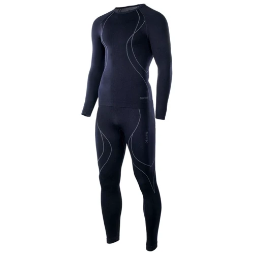 Термокомплект Hi-Tec Ikar Set (IKAR SET-BLACK/GREY) 50-52 (ХL) чорний (5902786060627): Склад Эластан, Нейлон, Полиэстер