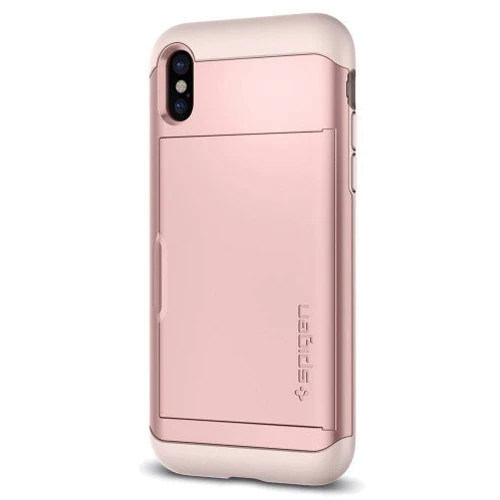 Чохол для iPhone Spigen Slim Armor CS Rose Gold (057CS22157) for iPhone X: Тип чохла накладка на задню частину