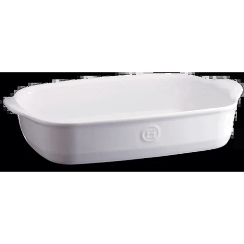 Форма для запекания прямоугольная Emile Henry Ovenware 36.5х23.5 см белая (119652)