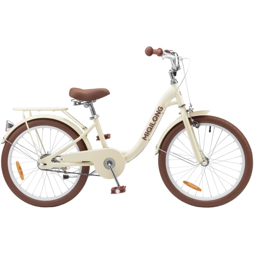 Детский велосипед Miqilong LS 20" бежевый (RBB-LS20-BEIGE)