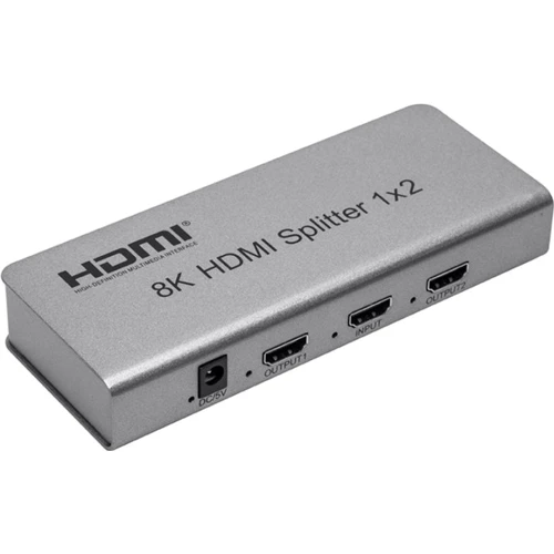Кабель и переходник PowerPlant HDMI 8K 1x2 (HDSP8K-2)(CA914197)