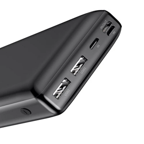 Внешний аккумулятор Baseus Power Bank 30000mAh Mini JA Fast Charge 15W Black (PPJAN-C01): Количество USB 2