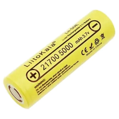 LiitoKala 21700 5000mAh Li-ion 1шт (Lii-50E)