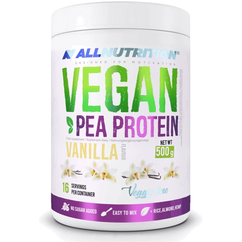 Протеїн AllNutrition Vegan Pea Protein 500 g / 16 servings / Vanilla
