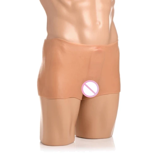 Накладна вагіна Master Series Silicone Vagina + Butt Panties - Small