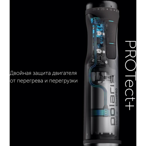Блендер Polaris PHB 1382 L Silent: Конструкция ручной