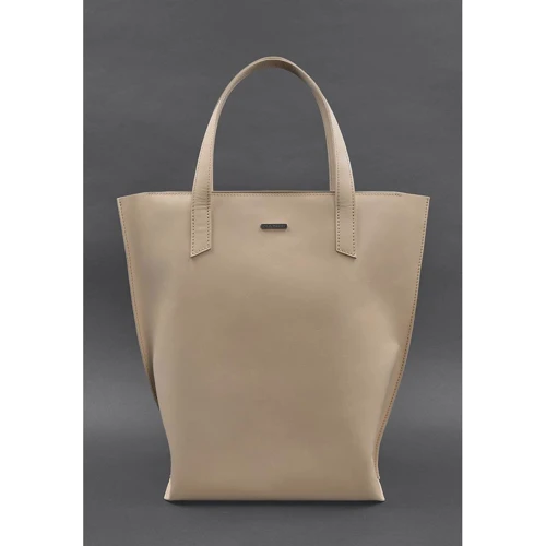 Женская сумка шоппер BlankNote D.D. светло-бежевая (BN-BAG-17-light-beige)