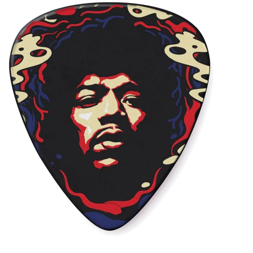 Медиатор Медиатор DUNLOP JIMI HENDRIX '69 PSYCH SERIES STAR HAZE GUITAR PICK (HEAVY)