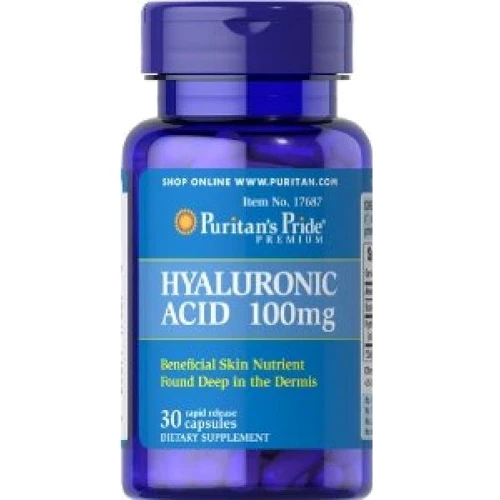 Puritan's Pride Hyaluronic Acid 100 mg 30 caps