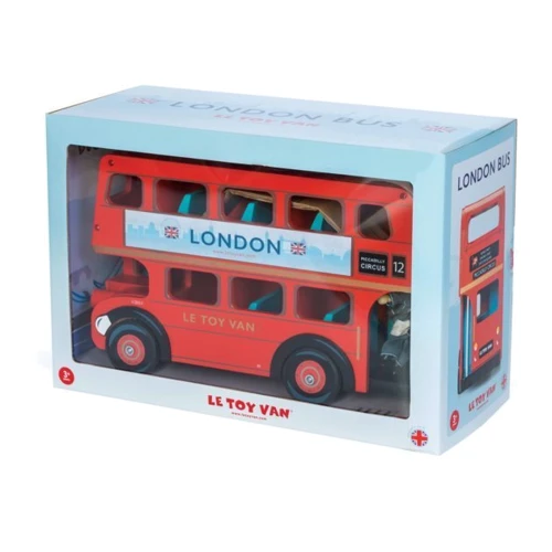 Іграшка Le Toy Van Лондонський автобус з водієм (TV469)