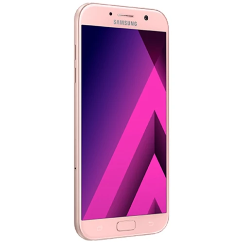 Смартфон Samsung Galaxy A7 2017 3/32 GB Pink Approved Вітринний зразок: Причина уцінки Как новый (витринный образец): смартфон выглядит и функционирует как новый. Смартфон полностью протестирован по программе Approved, все функции работают корректно
