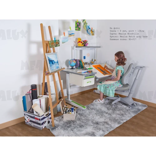 Детский стол Mealux Woodville Multicolor BD-850 MG/MC: Тип Парта