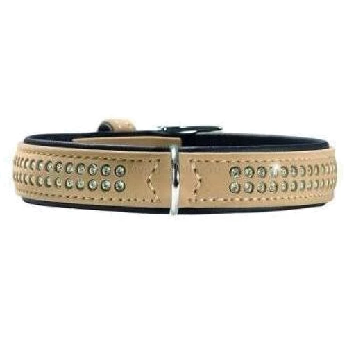 Ошейник круглый Hunter Softie Deluxe XS-S 22 мм 28-34 см коричневый (4016739475770)