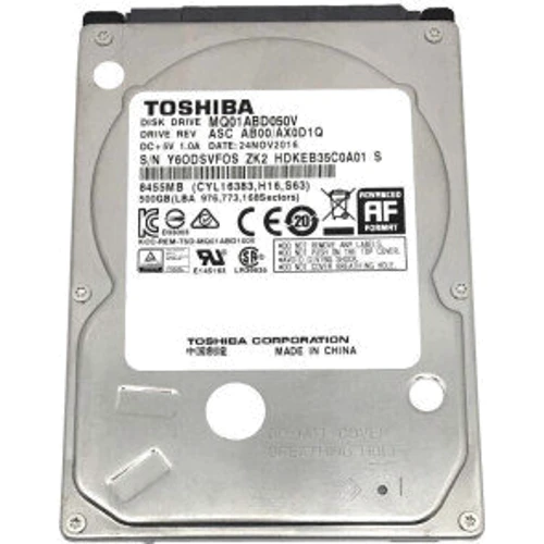 Внутренний жесткий диск TOSHIBA 500GB (MQ01ABD050V) RB